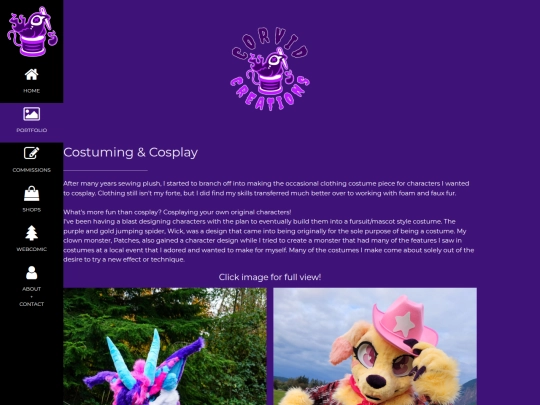 costuming screenshot