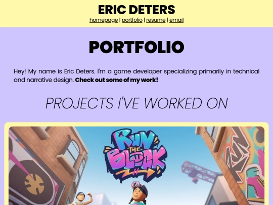 portfolio screenshot