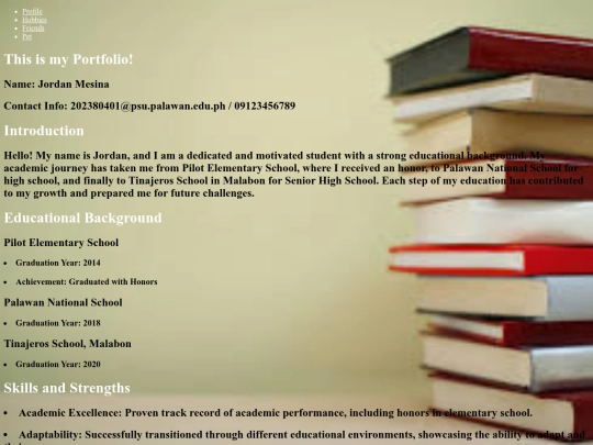 My Folder/MyPortfolio screenshot