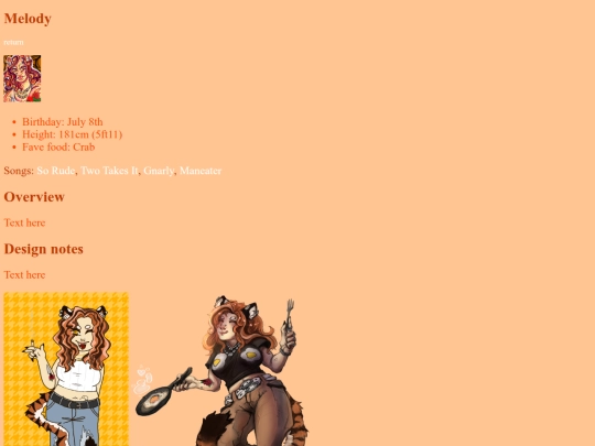 characters/melody screenshot