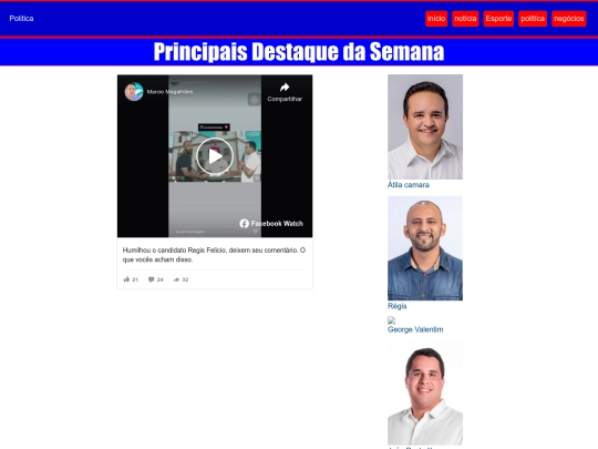 politica screenshot