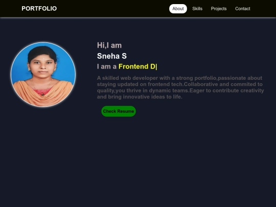 portfolio.. screenshot