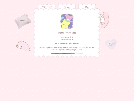 blog screenshot