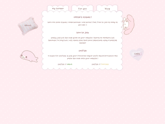 cliques screenshot