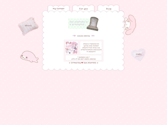 links screenshot