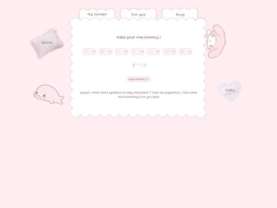 playroom/kaomoji screenshot