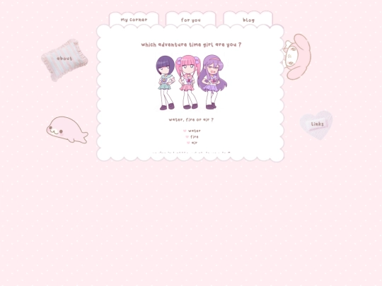 quizzes/which-adventure-time-girl-are-you screenshot