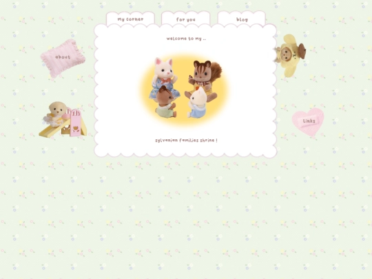 shrines/sylvanian-families screenshot