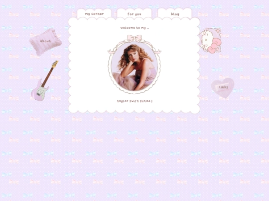 shrines/taylorswift screenshot
