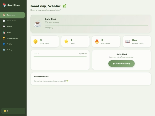 sb/studybinder screenshot