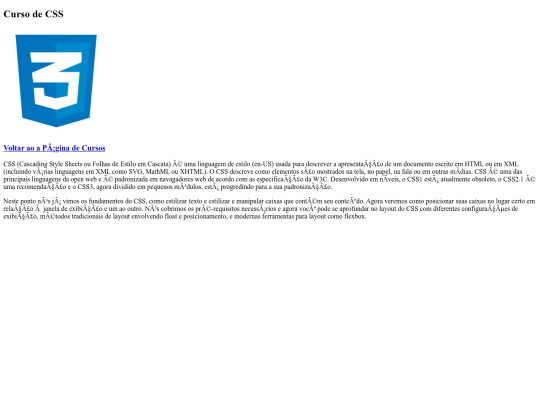 cursos/css/css screenshot