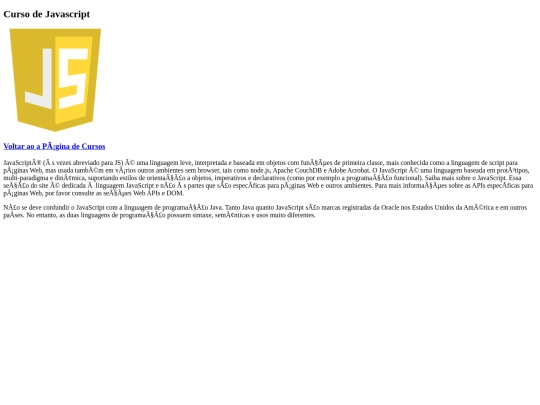 cursos/css/javascript screenshot