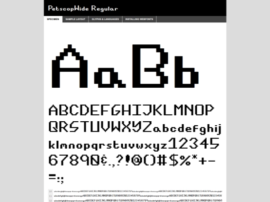 webfontkit-20250923-011041/petscopwide-demo screenshot