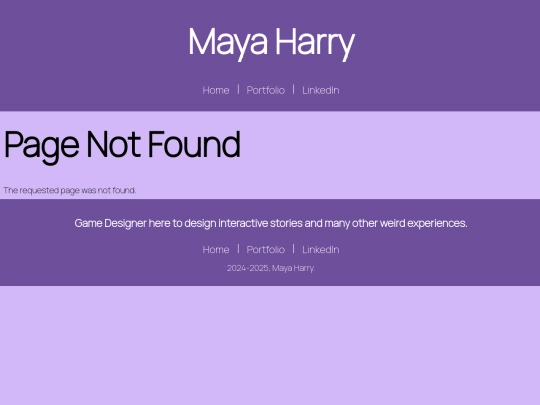 not_found screenshot