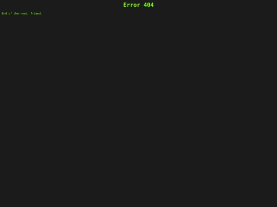 not_found screenshot