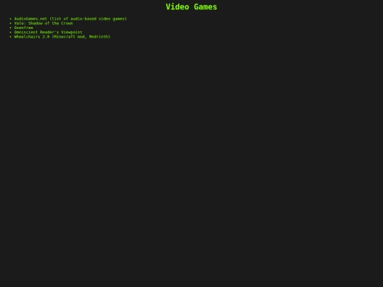 videogames screenshot