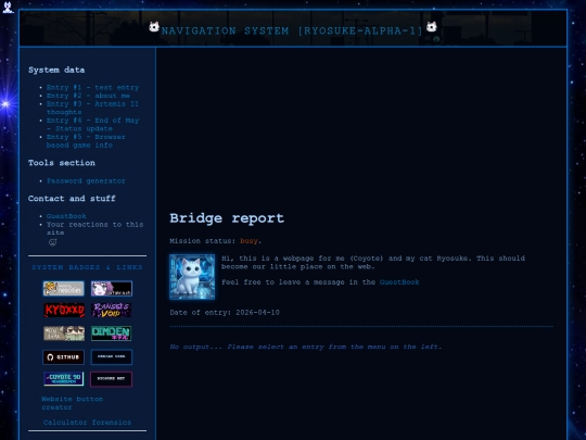 index screenshot