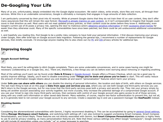 degoogling-life screenshot