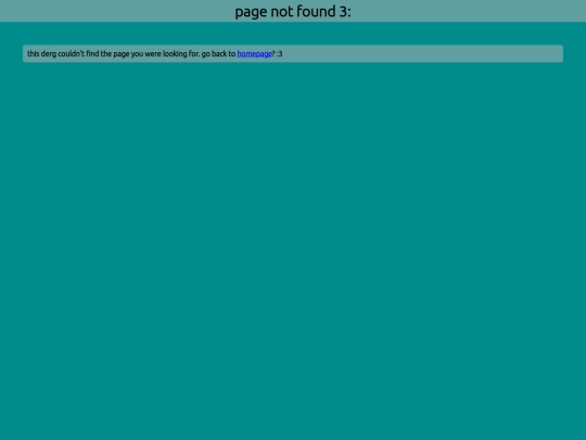 not_found screenshot