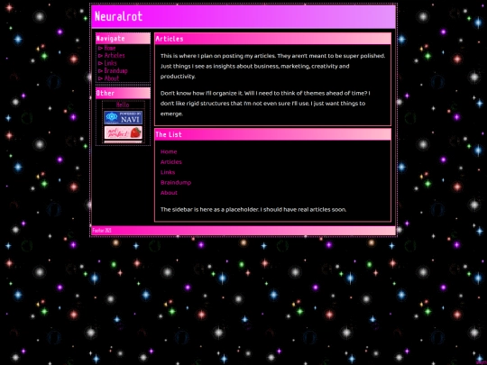articles screenshot