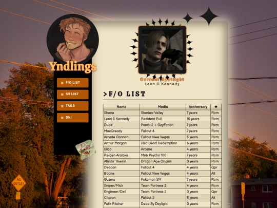 fo-list screenshot