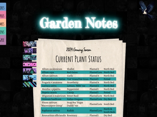gardens/gardennotes screenshot