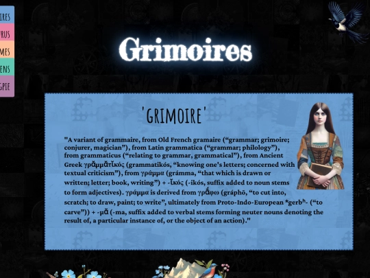 grimoires screenshot