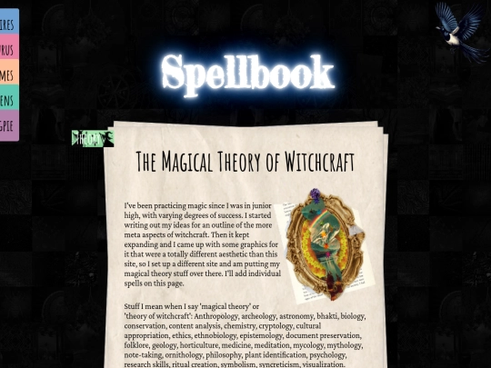 grimoires/magpiespells screenshot