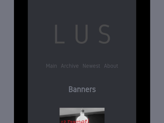 banners screenshot