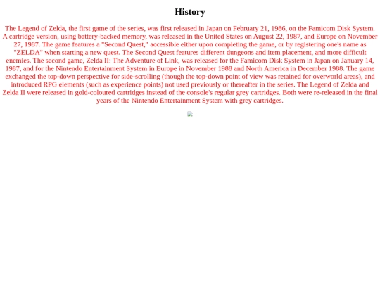 history screenshot