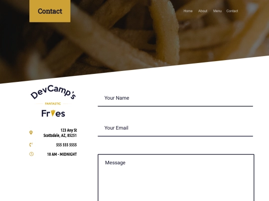 contact screenshot
