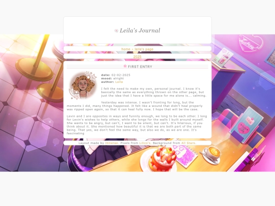 leilasjournal screenshot
