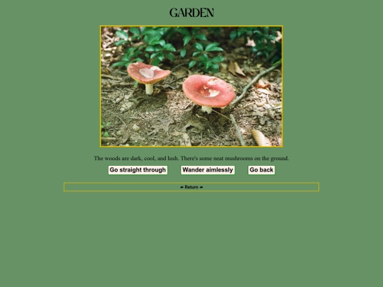 garden/mushrooms screenshot