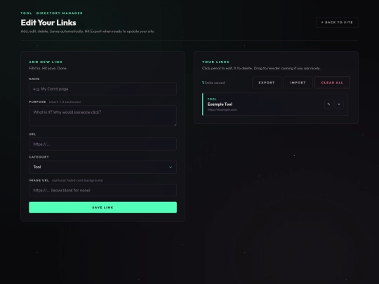 editor screenshot