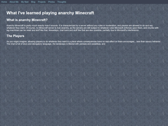 blog/personal/anarchymc screenshot
