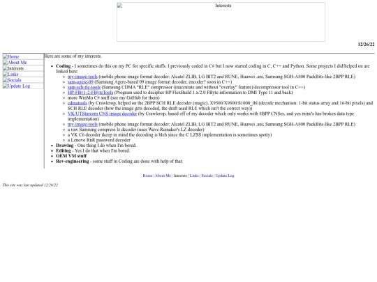 interest screenshot