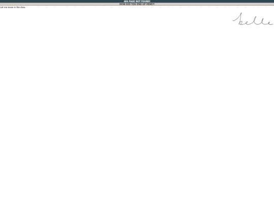 not_found screenshot