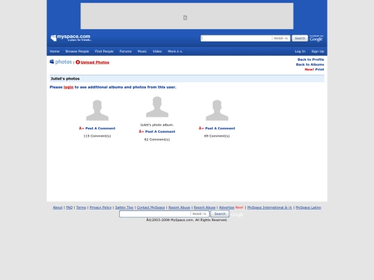 myspacephotoalbum screenshot