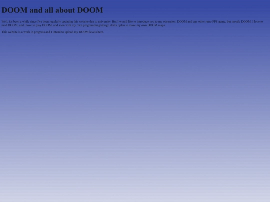 DOOM screenshot