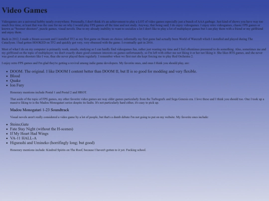 videogames screenshot