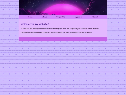 my games screenshot