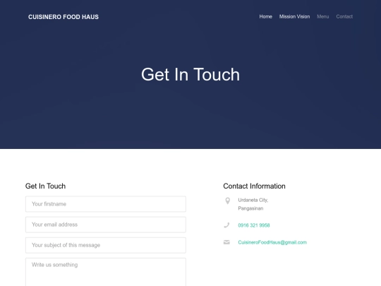 contact screenshot