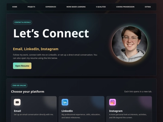 contact screenshot