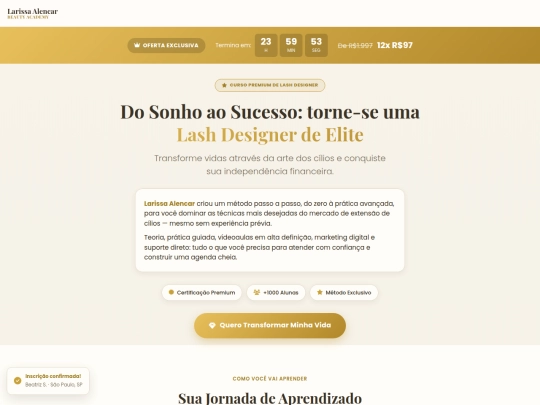 curso larissa/testehtml screenshot