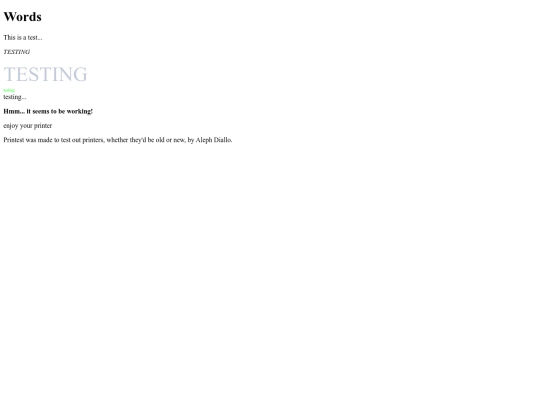 htmltests/printest/color screenshot