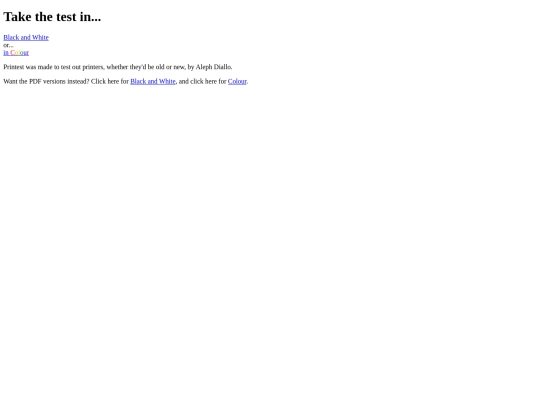 htmltests/printest screenshot