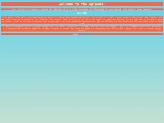 blog screenshot
