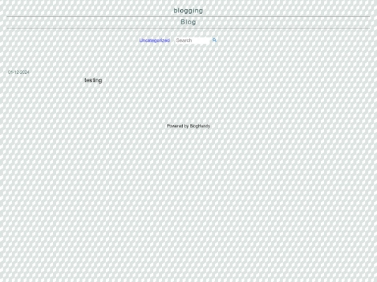 blog screenshot