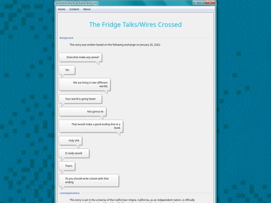 The_Fridge_TalksWires_Crossed screenshot