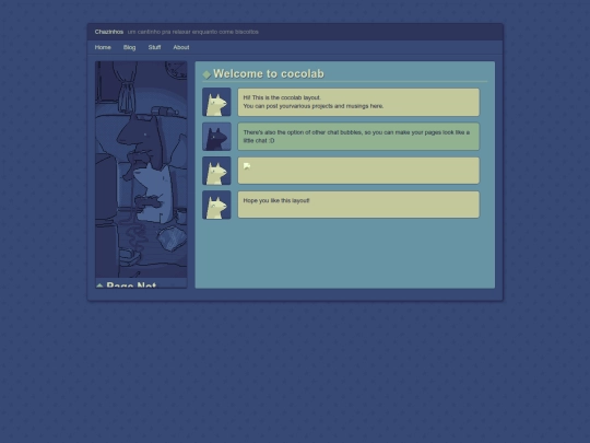 blog screenshot